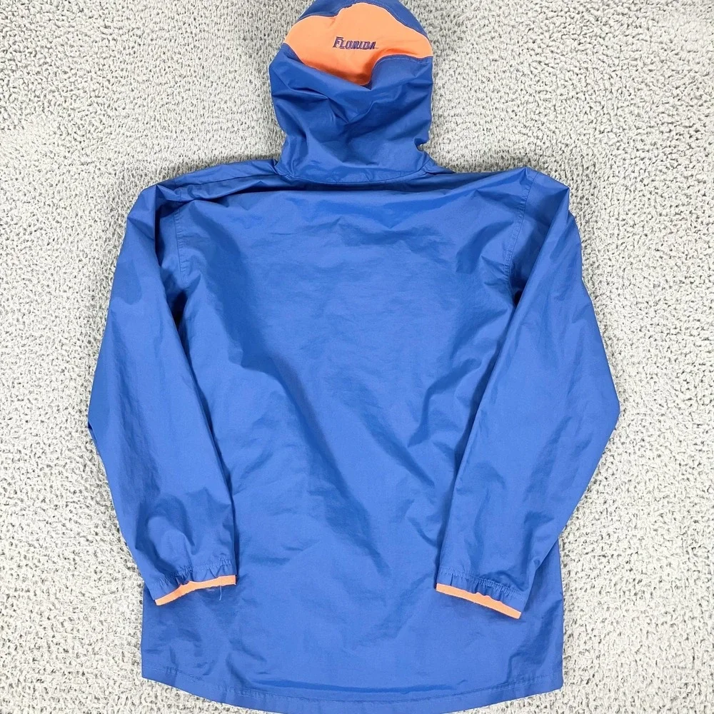 Florida Gators Jacket Mens Large Blue NCAA Football Nike Hooded Pullover - Picture 7 of 7